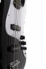 ARROW Louisiana Night Black Rosewood/White Gitara basowa